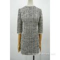 Ladies Half Sleeve Business Woven Dress